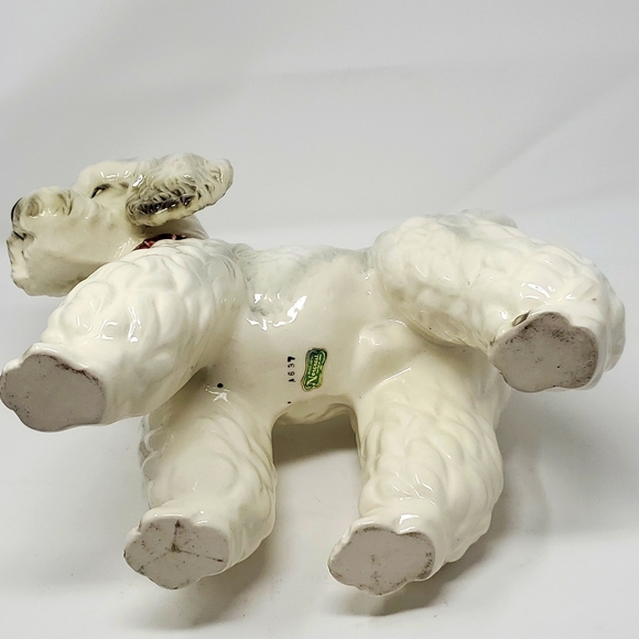 Poodle Statue Norcrest Japan Dog - Picture 13 of 15